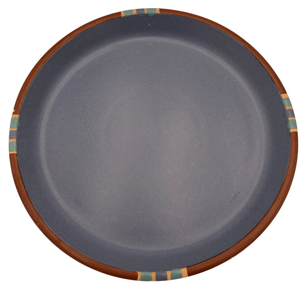 Dansk Blue Mesa Vintage Southwestern 10.5" Stoneware Dinner Plate